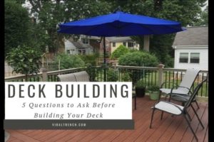 deck building