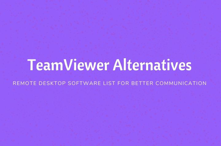 teamviewer alternatives