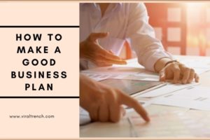 how to write a business plan