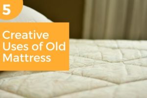 uses of old mattress