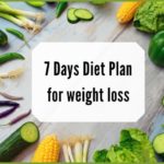 7 Days Diet Plan for Weight loss