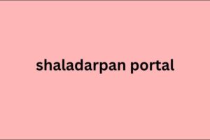 shaladarpan portal